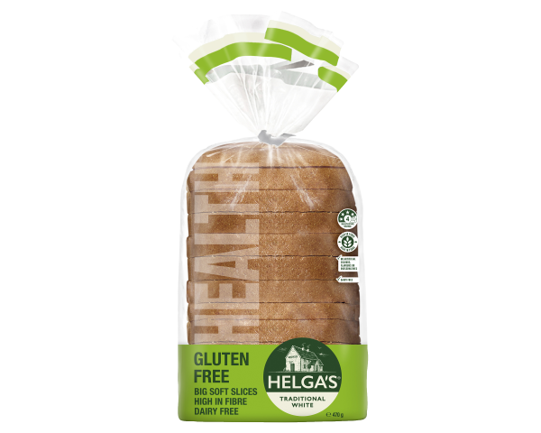 Helgas Gluten Free Bread Traditional White 470 g Helgas Gluten Free Bread Traditional White 470 g