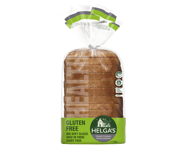 Helgas Gluten Free Bread Slices Traditional Wholemeal 500 g Helgas Gluten Free Bread Slices Traditional Wholemeal 500 g