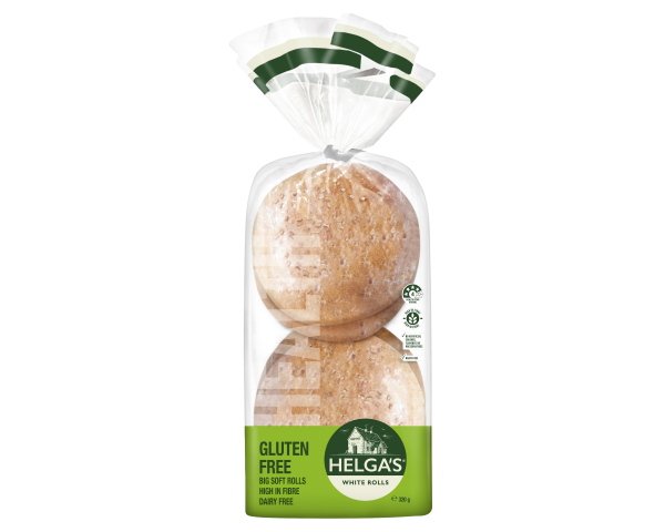 Helgas Gluten Free Roll Traditional White P4 320 g