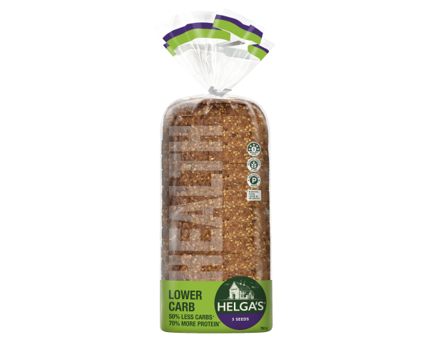 Helgas Loaf 50% Lower Carb 5 Seeds 700 g