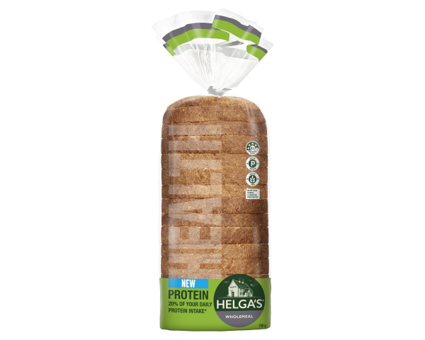 Helga's Health Protein Wholemeal Bread 750g Helga's Health Protein Wholemeal Bread 750g