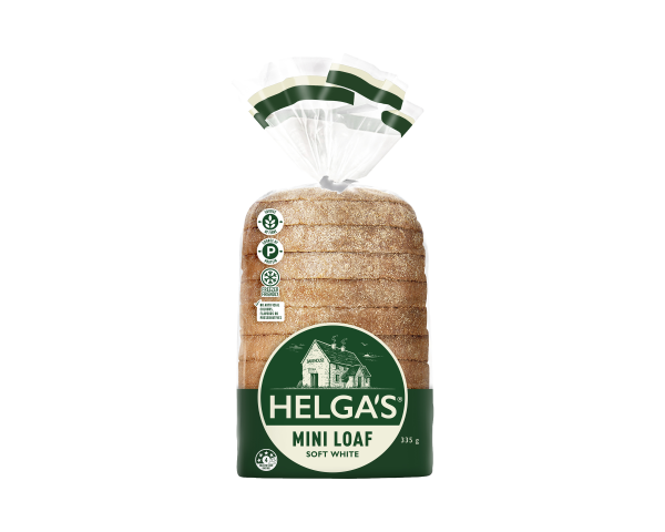 Helgas Loaf Soft White Mini Loaf 335 g Helgas Loaf Soft White Mini Loaf 335 g