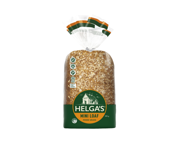 Helgas Loaf Mixed Grain Mini Loaf 390 g Helgas Loaf Mixed Grain Mini Loaf 390 g