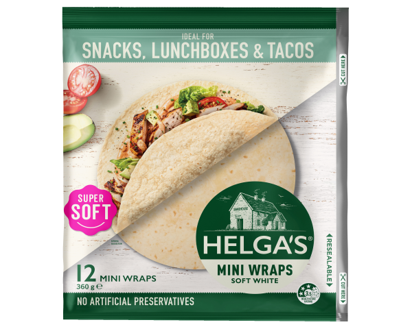 Helgas Wrap Soft White P12 360 g