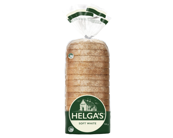 Helgas Loaf Traditional White 750 g