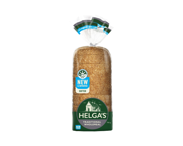 Helga's Traditional Wholemeal Bread 750g Helga's Traditional Wholemeal Bread 750g