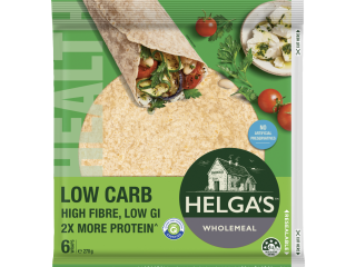 Helgas Wrap Low Carb Wholemeal P6 270 g