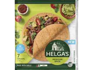 Helgas Wrap Mexican Spice P7 445 g