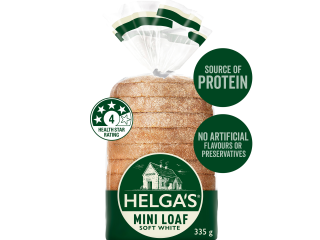 Helgas Loaf Soft White Mini Loaf 335 g