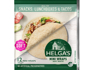 Helgas Wrap Soft White P12 360 g