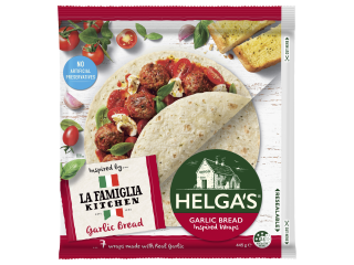 Helga's Wrap Garlic P7 445 g