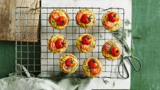 Salmon & Herb Tartlets Image